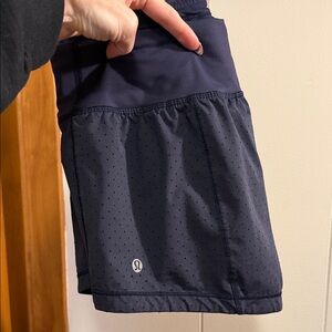 lululemon athletica final lap shorts